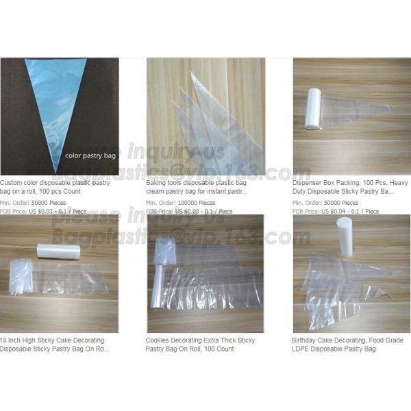 PE Plastic Icing Piping Cake Decorating Pastry Bag Candy Making Bags, Cake Cream, Decorating, Pastry Bags, Piping, Pastr