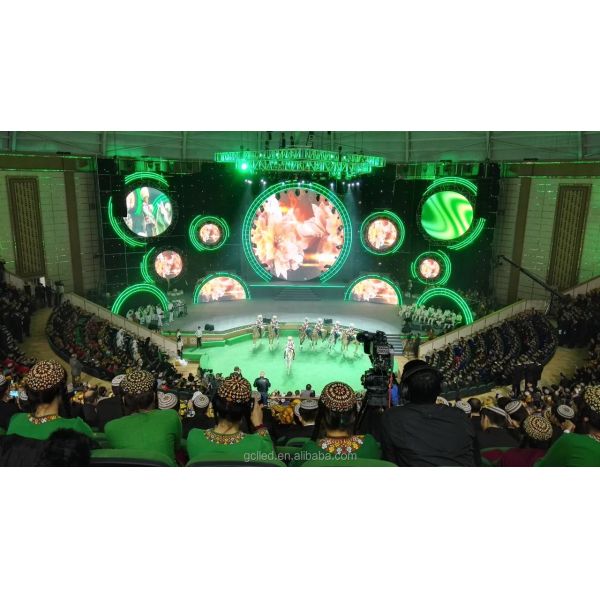 Tabela de exibição LED transparente personalizável IP65