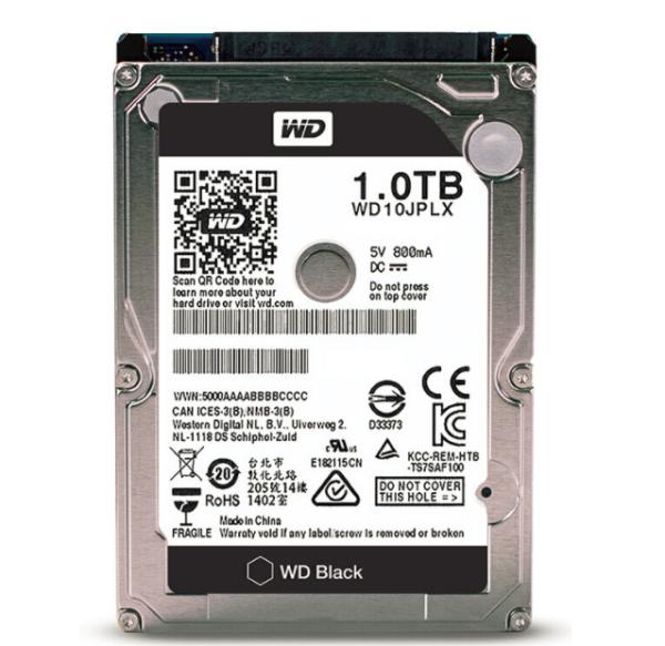 WD​ 2.5 1TB HDD 7200 RPM Internal Hard Disk Drive SATA Interface For Laptop