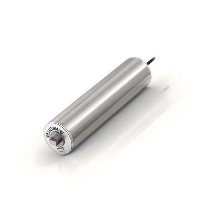 高性能 DM113 電動ドラムモーターベルトコンベアローラー アンチスリップスレッド 230 電圧 1.1KW 効果電源