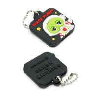 Presentes relativos à promoção personalizados para a borracha macia Keychain do PVC dos clientes 3D
