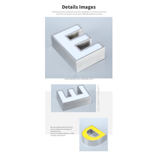 Высокая яркость светодиодный свет светодиодные лампы письма настенные знаки для наружных цифровых вывесок