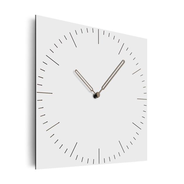 Brief Modern Wall Clock Living Room Quartz Decorative Square Kitchen Wall Clocks Wood Mute Wall Clock