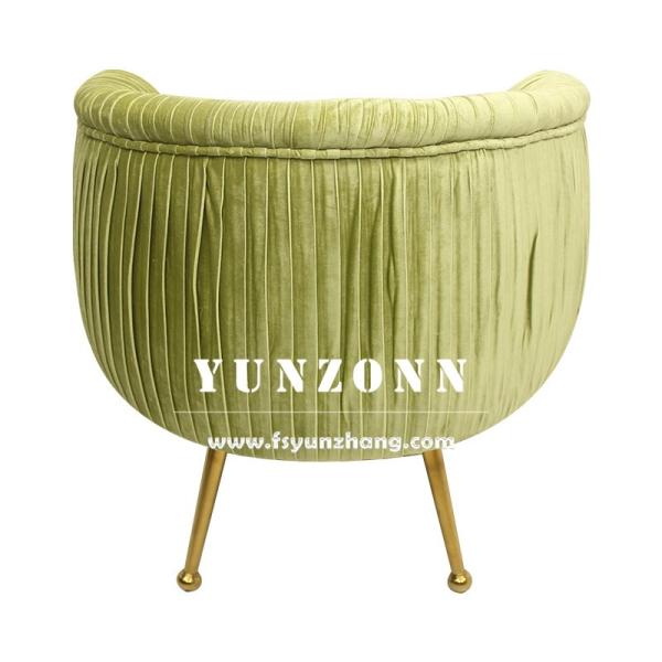 High Density Sponge Noble Single Sofa Chair For Living Room Furniture