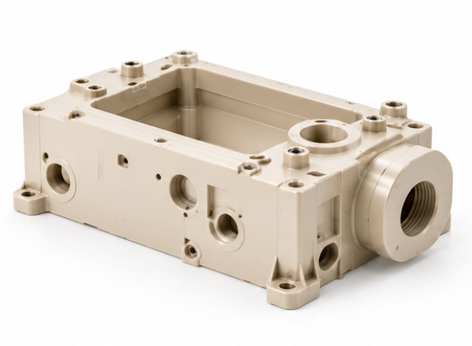 High Accuracy PPSU Medical Device Housing Precision CNC Machining Supplier