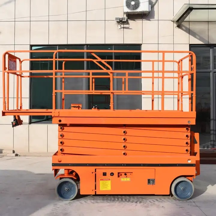 пересеченная местность рабочей платформы емкости 300Kg 1T 2T поднимаясь Scissor подъем