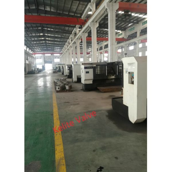 Electric Wafer Style Butterfly Valve Triple Eccentric Design Outdoor Type