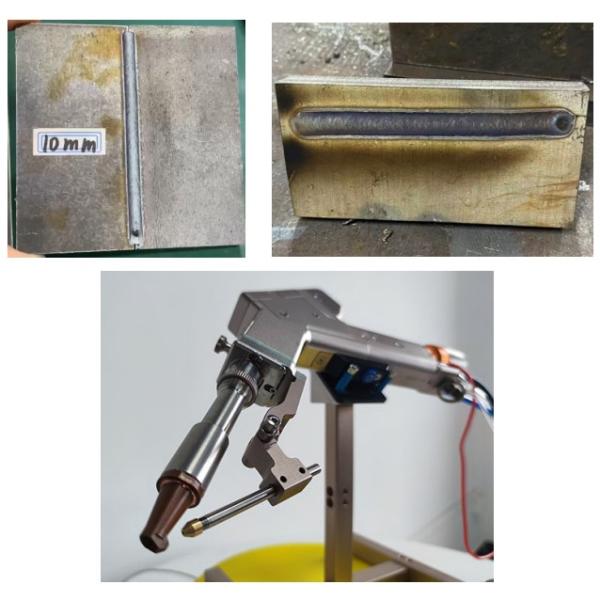 Lightweight Handheld Single Motor Laser Welding Machine For Welding 5mm Stainless Steel