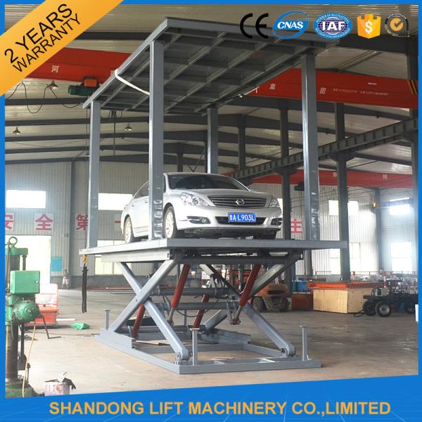 Hydraulic Mobile Scissor Car Lift For Basement Cheap Car Lifts Garage Elevator