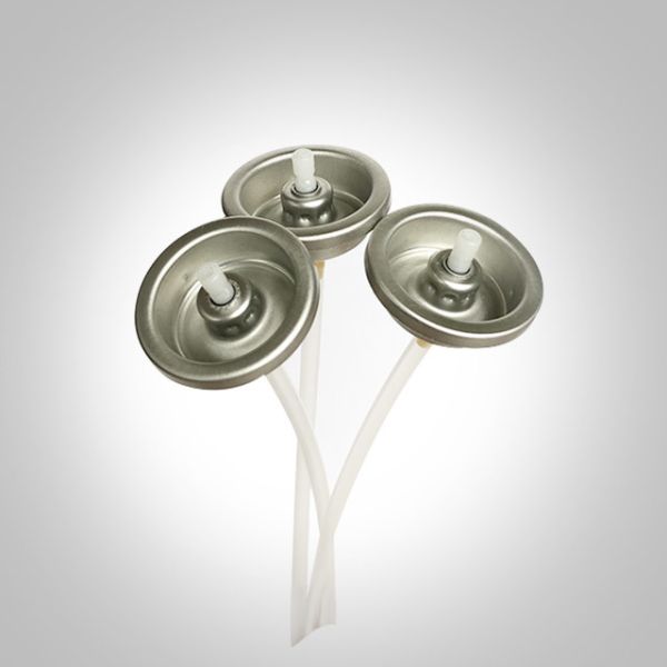 Válvula de espray de aerosol desodorante de una pulgada para latas de cuerpo vacío