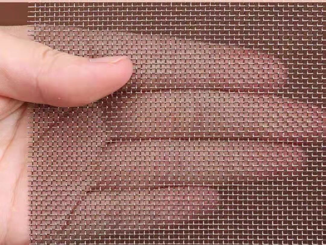 Гофрированная сплетенная нержавеющей сталью ячеистая сеть 8mesh