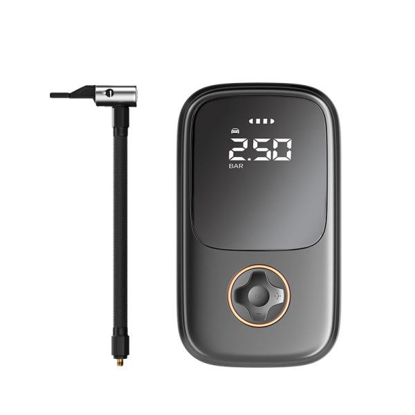 YANTU AM27 Wired 12V Car Tire Inflator with 60W Power and Portable Electric Pump
