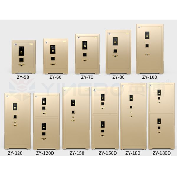 YB/ZY-58 Luxury Small Commercial Safe Box Vertical Lock Design Bank Security