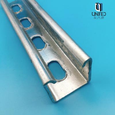 Pre Galvanized 41mm X 41mm C Type Steel Channel For Photovoltaic Bracket System