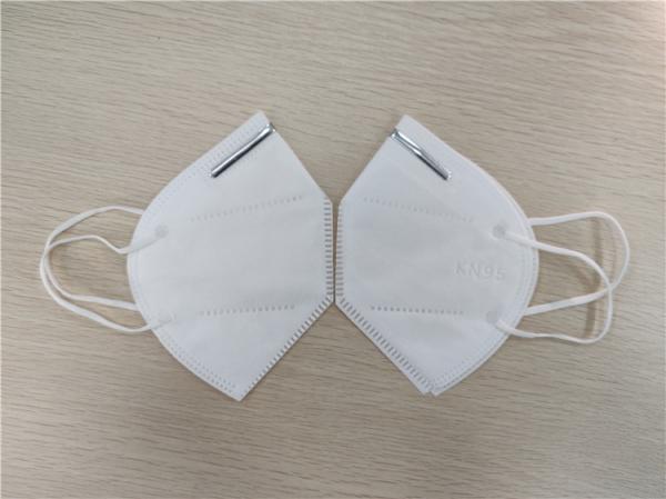 KN95 Respirator Earloop Procedure Masks , Anti Bacterial Mask Folding 10*15cm