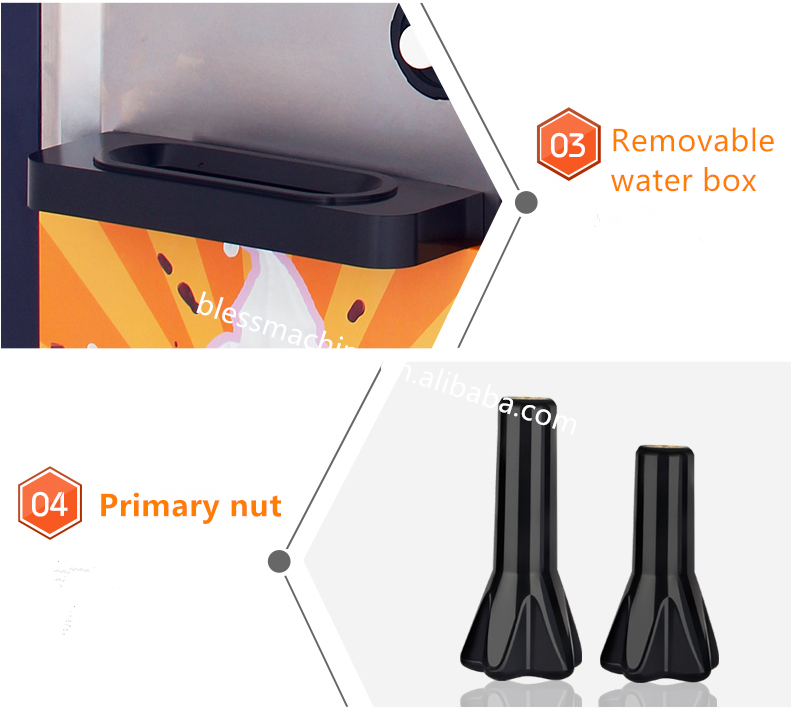 Portable Soft Serve Ice Cream Machine No Water No Pollution Perfect for Any Location
