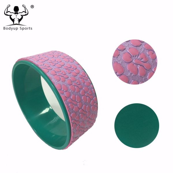 1.25kg Dharma Yoga Wheel , TPE / ABS Cork Yoga Wheel With Private Label