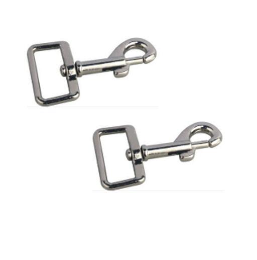 Square shape bolt snaps