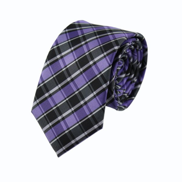Latest checked Polyester Necktie