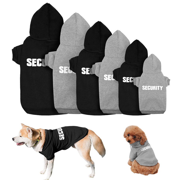 Черный Hoodie собаки полиэстера OEM