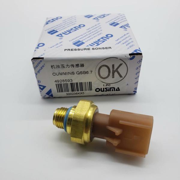 OUSIMSA 4928593 Intake Manifold Engine Oil Pressure Sensor For Cummins QSB6.7