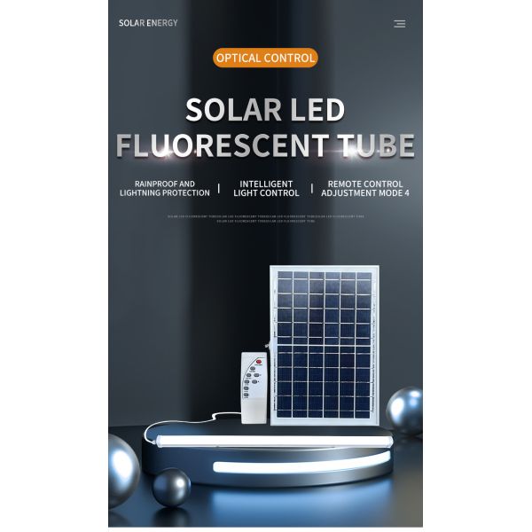 Courtyard 30cm Solar LED Tube Human Body Induction 10m Remote control