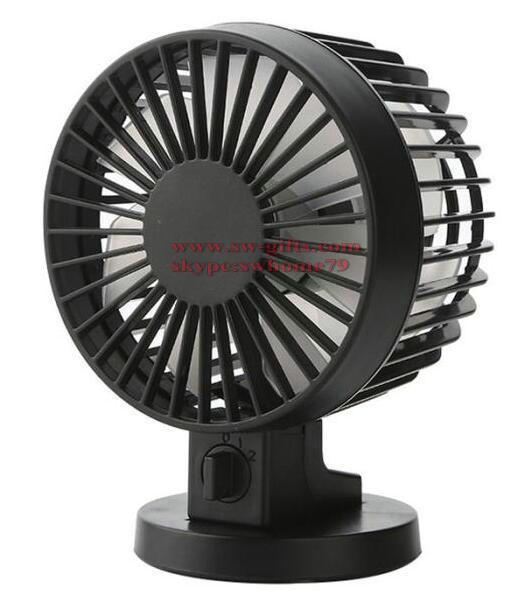 New Portable Mini USB Desk Fan Creative Home Office Desktop Fan With Double Side Fan Blades