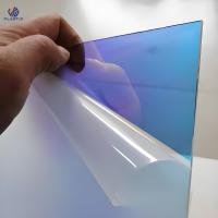 4ft X 8ft Rainbow Acrylic Sheet Panel de acrílico iridiscente de larga duración Resistencia a los rayos UV