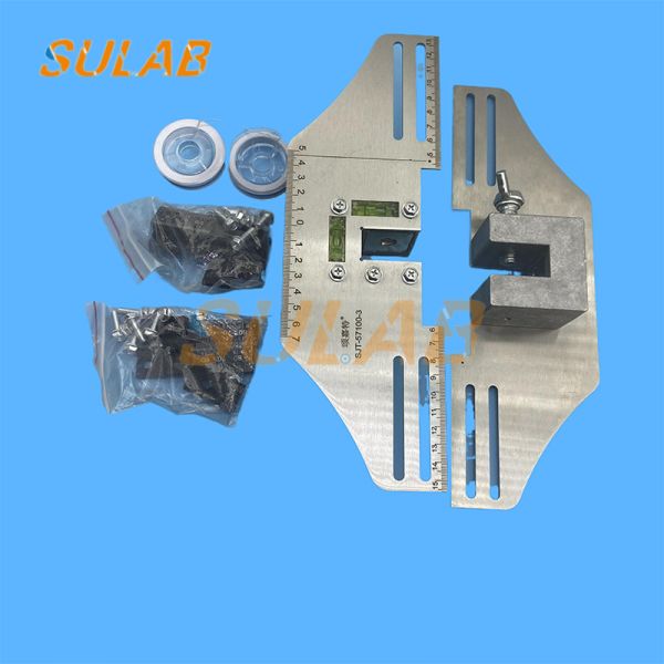 Peças sobressalentes de elevadores Guia de linha única de bolhas horizontais duplas Guia de posicionamento do trilho Guia de régua Acessórios ferroviários