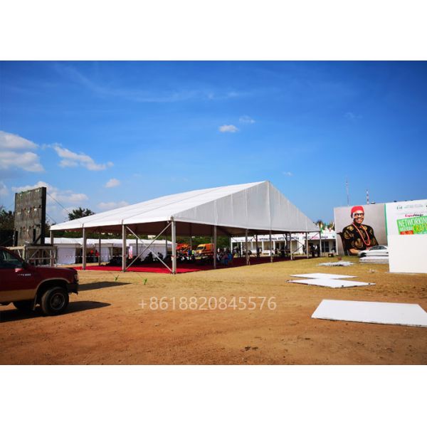 Aluminum Luxury 20x50m Event Party Tent For Dinner