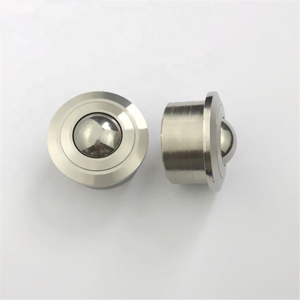 Stainless Steel Ball Retainer Conveyor Roller Bearing with Nylon Ball Caster