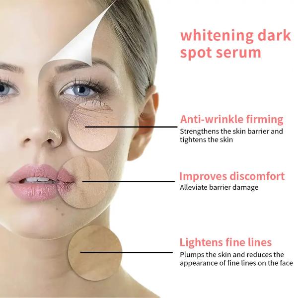 Organic Collagen Anti Wrinkle Centella Asiatica Repairing Nicotinamide Bleaching Vitamin C Face Whitening Serum