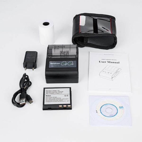Wireless Handheld Bluetooth Inkjet Mini Kiosk Printer for Wireless/USB Interface