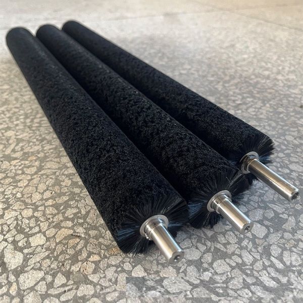 LCD Glass Cleaning Roller Brush Multi Functional Polishing Dustproof Winding Brush Roller Brush
