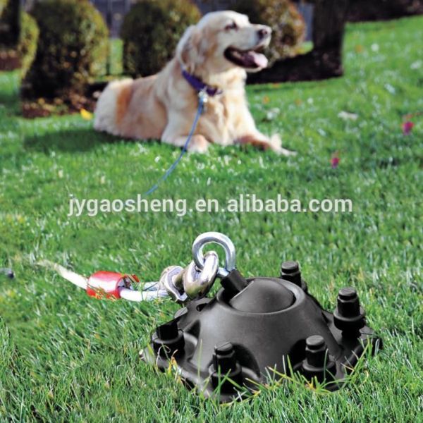 Heavy Duty 100FT PVC Coated Dog Trolley System for Large Dogs - Outdoor Pet Tethering System