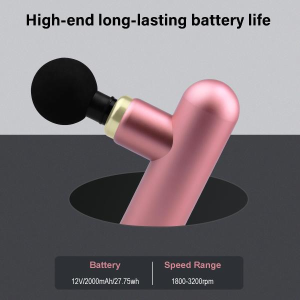 Fascial Body Massager Mini Massage Gun Portable Handheld Electric Vibration Massage Gun
