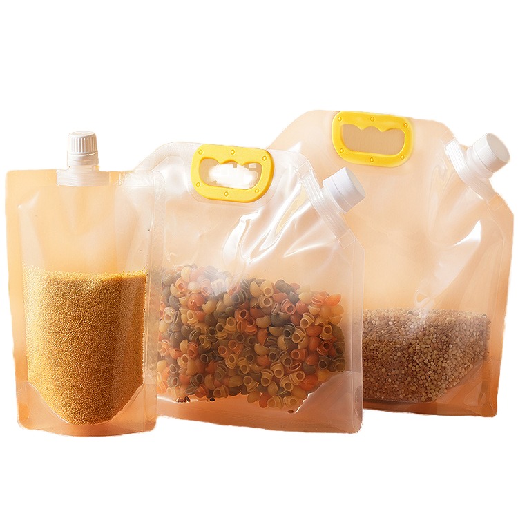 Eco-Friendly Leakproof Reusable Ziplock Bags Kitchen Food Snack Storage Bags for Lunch Fruit Liquid
