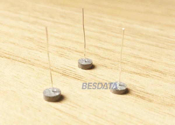 Low Impedance Sintered Silver Silver Chloride Electrodes Din 1.5mm Connector