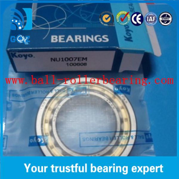 Electrical Motor Cylindrical roller bearing NU1007EM cylindrical roller