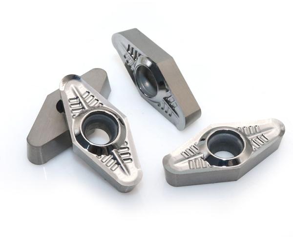 Non Coating Carbide Drill Inserts VCGT220530 Carbide Cutters For Aluminum