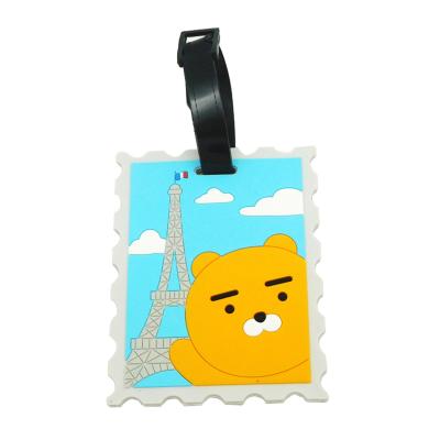 PVC Acrylic Cute Luggage Tag Anime Character Display Customized Size