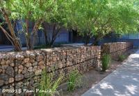 1*1*1m Système de clôture en gabion enduit en PVC galvanisé électrique