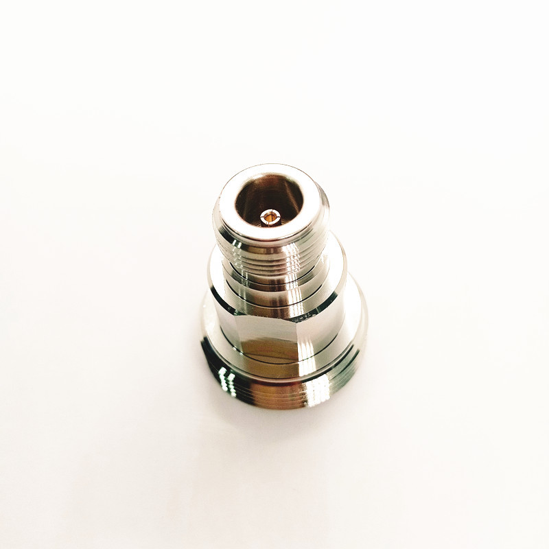 N Female To 7/16 DIN Female Straight Coaxial Adapter N-7/16-KK Adapter