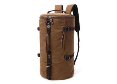 Vintage antiusura que caminha a trouxa, multi lona Daypack do cilindro da cena
