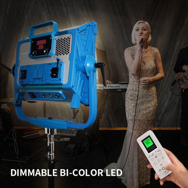 Meidike 200W Led Panel Video Light For Photography AI-2000BI Model 20000lm