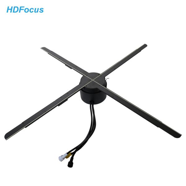 80CM High Resolution 3D Wifi Hologram LED Fan Holographic Projector Display Advertising 3D Holographic Fan for Outdoor Events