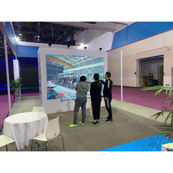 Visualization Polarization Screen Effect Display Virtual Cinema Full Color 3D Display Screen