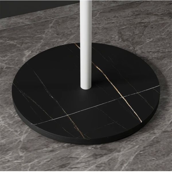 Nordic Gold Standing Coat Rack Modern Quality Metal Marble Black Entryway Floor Living Room Furniture