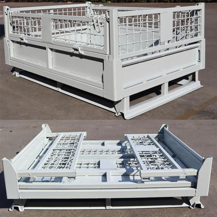 Складывая оптовый OEM контейнера индустрий клетки паллета евро сетки