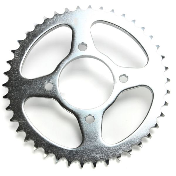 428 Chain Model Custom 1045 Steel Harden Teeth GN125 Motorcycle Rear Sprocket for Suzuki GN 125 GS 125